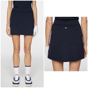 J Lindeberg Amelie Mid Golf Skort In Navy Size M Activewear Golf